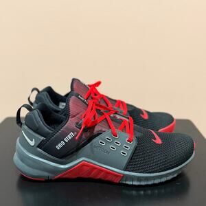 NIKE Men Metcon 2 Ohio State Buckeye Sneaker 12